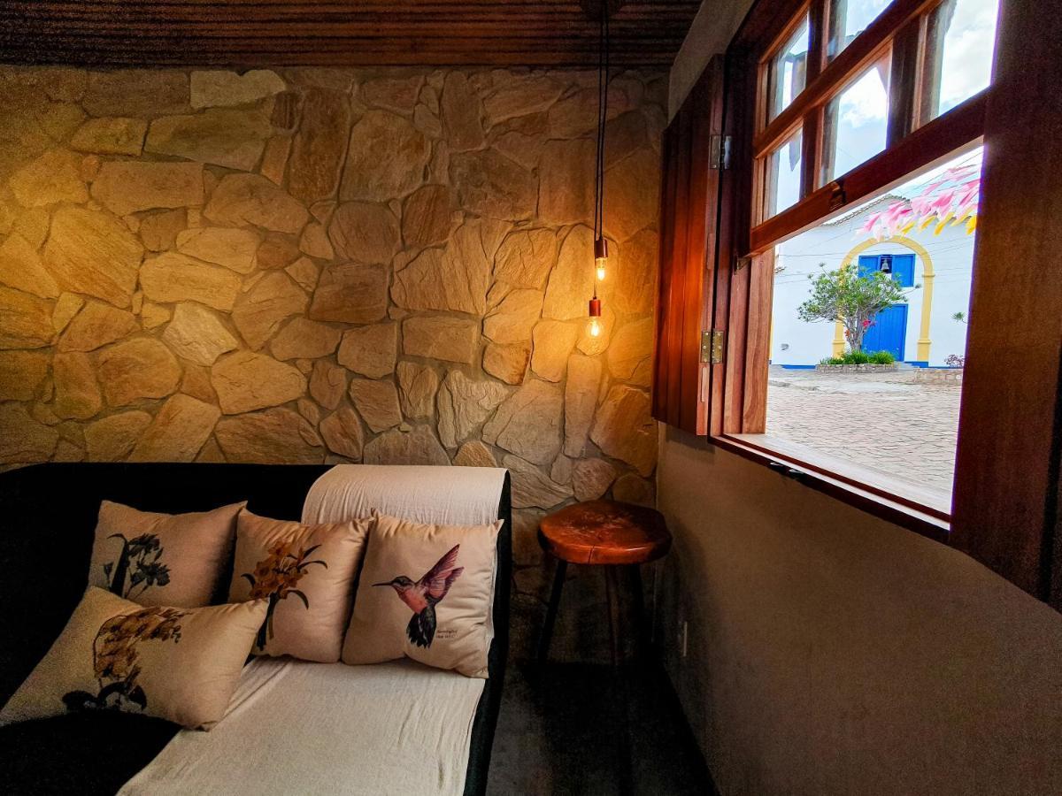Casita Amarela Na Rua Mais Charmosa De Mucuge - Ba Villa Luaran gambar