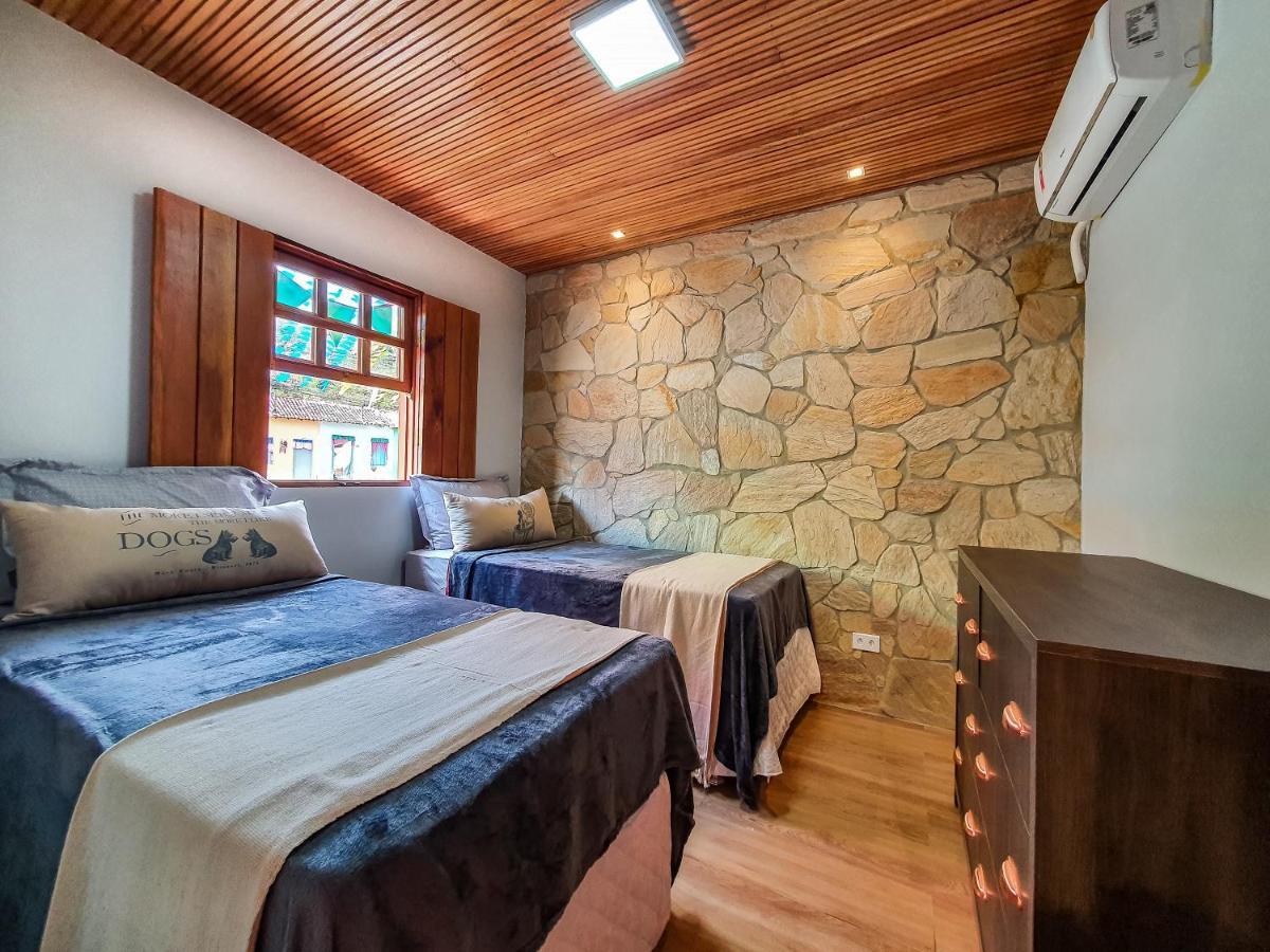 Casita Amarela Na Rua Mais Charmosa De Mucuge - Ba Villa Luaran gambar