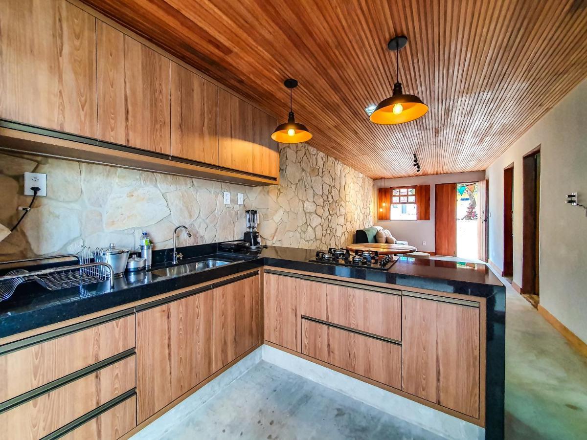 Casita Amarela Na Rua Mais Charmosa De Mucuge - Ba Villa Luaran gambar