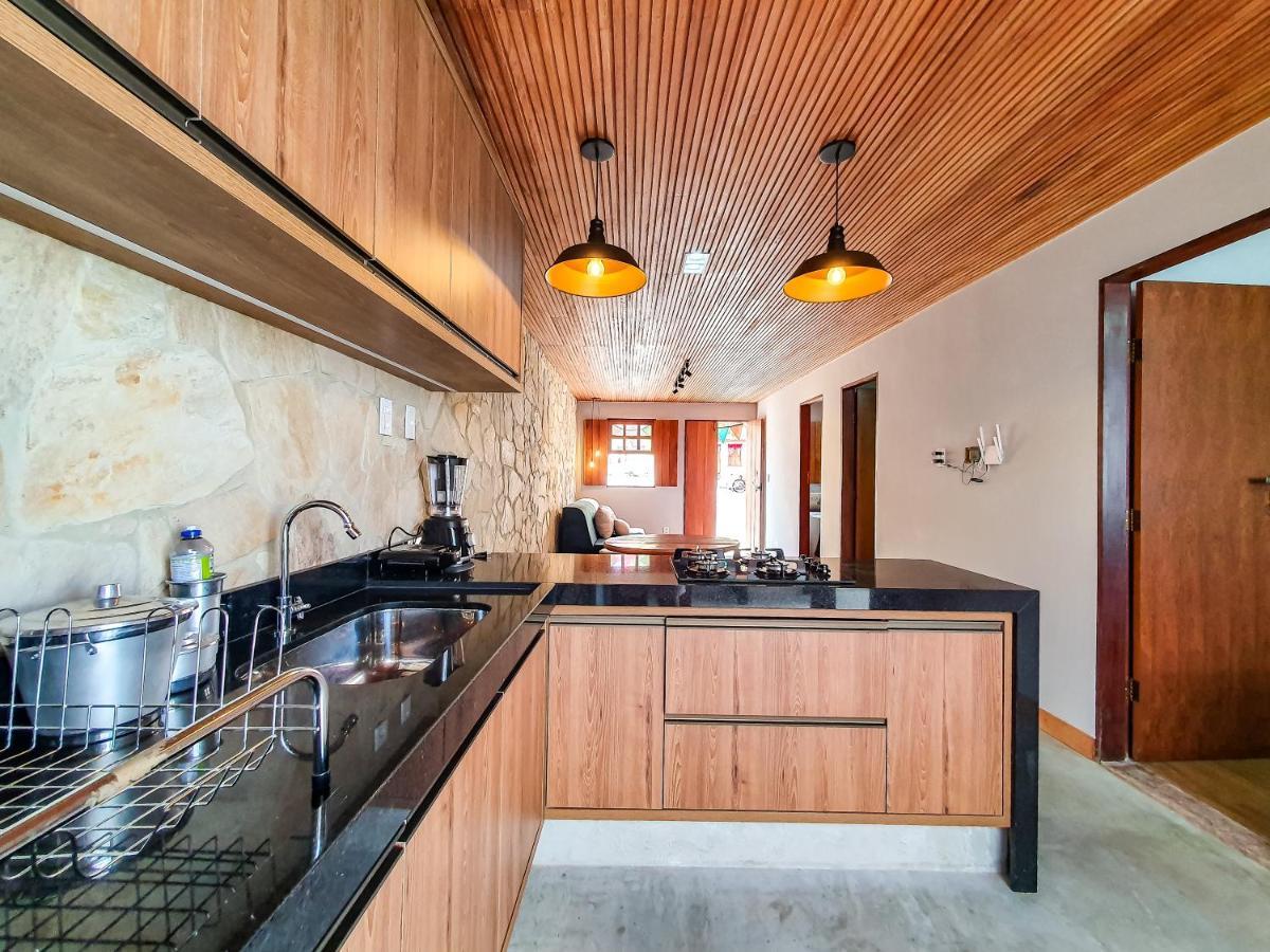 Casita Amarela Na Rua Mais Charmosa De Mucuge - Ba Villa Luaran gambar